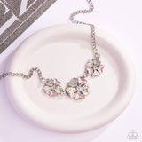 Whimsical Wayfare - Pink Necklace - Paparazzi Accessories Necklace Bedazzle Me Pretty Mobile Fashion Boutique