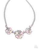 Whimsical Wayfare - Pink Necklace - Paparazzi Accessories Necklace Bedazzle Me Pretty Mobile Fashion Boutique
