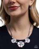 Whimsical Wayfare - Pink Necklace - Paparazzi Accessories Necklace Bedazzle Me Pretty Mobile Fashion Boutique