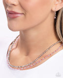 White-Collar Week - Multi Necklace - Paparazzi Accessories Necklace Bedazzle Me Pretty Mobile Fashion Boutique