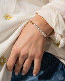 Wild Whimsicality - Brown Bracelet - Paparazzi Accessories Bracelet Bedazzle Me Pretty Mobile Fashion Boutique