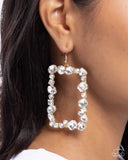 Wishful Wardrobe - Gold Earrings - Paparazzi Accessories Earrings Bedazzle Me Pretty Mobile Fashion Boutique