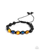 WOOD You Mind? - Yellow Bracelet - Paparazzi Accessories Bracelet Bedazzle Me Pretty Mobile Fashion Boutique
