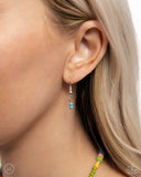 Y2K Energy - Blue Necklace - Paparazzi Accessories Necklace Bedazzle Me Pretty Mobile Fashion Boutique