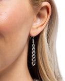 Y2K Year - Black Necklace - Paparazzi Accessories Necklace Bedazzle Me Pretty Mobile Fashion Boutique