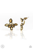 a-force-to-beam-reckoned-with-brass-post earrings-paparazzi-accessories