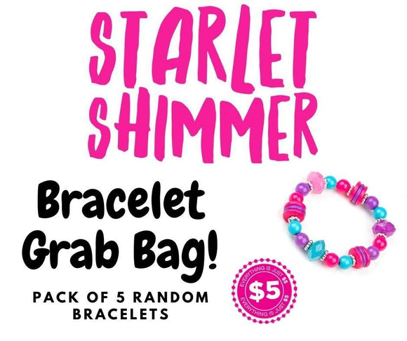 Starlet Shimmer - Kids Bracelet Grab Bag - Paparazzi Accessories