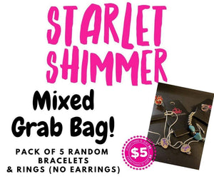Starlet Shimmer - Kids Mixed Grab Bag (No Earrings) - Paparazzi Accessories