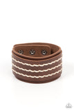real-ranchero-brown-bracelet-paparazzi-accessories