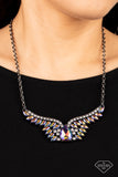Smoldering Shimmer - Multi Necklace - Paparazzi Accessories