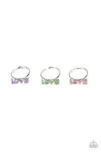 Starlet Shimmer - Kids Rings - P4SS-MTXX-216XX - Paparazzi Accessories