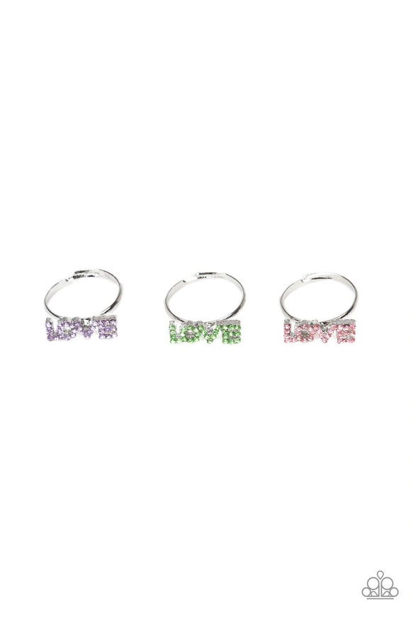 Starlet Shimmer - Kids Rings - P4SS-MTXX-216XX - Paparazzi Accessories