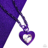 Modern Matchup - Purple Necklace - Paparazzi Accessories