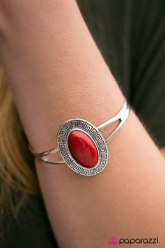 mayan-muse-red-bracelet-paparazzi-accessories