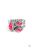 The Charisma Collector - Pink Ring - Paparazzi Accessories