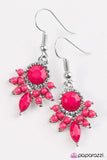 palm-beach-party-pink-earrings-paparazzi-accessories