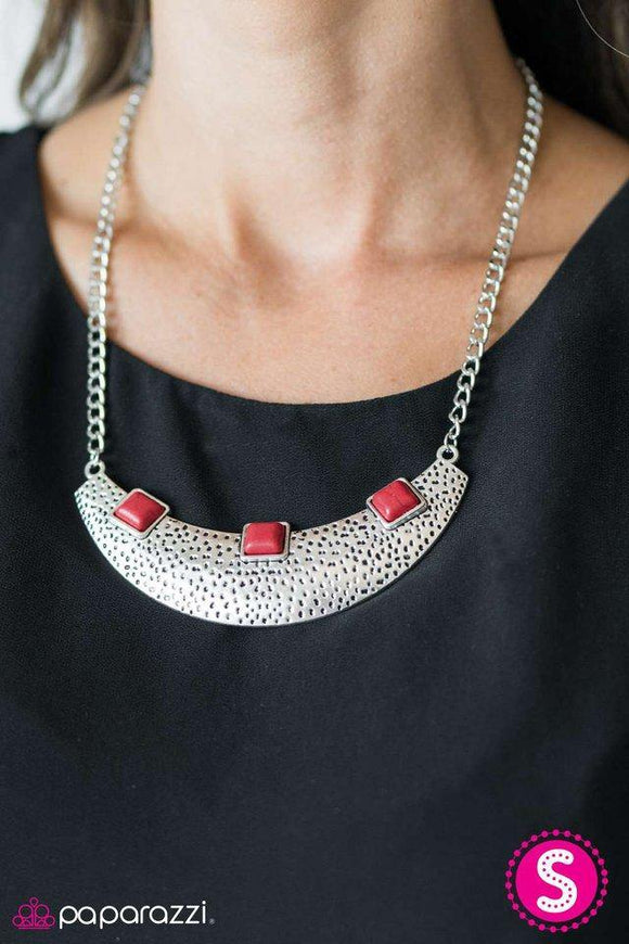 fierce-fascination-red-necklace-paparazzi-accessories