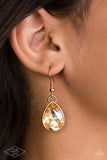 Show-Stopping Shimmer - Gold Necklace - Paparazzi Accessories