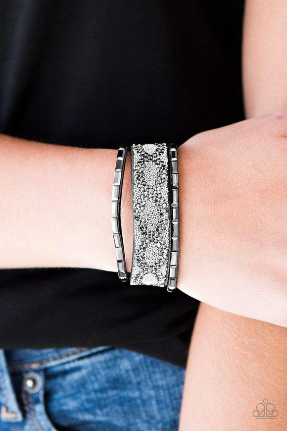 put-on-your-beast-face-silver-bracelet-paparazzi-accessories