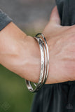 Metro Maverick - Silver Bracelet - Paparazzi Accessories