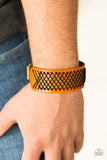 cross-the-line-brown-bracelet-paparazzi-accessories