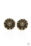 flower-fever-brass-post-earrings-paparazzi-accessories