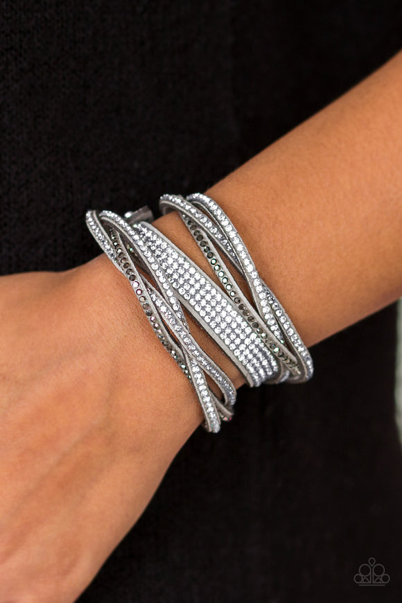 Taking Care Of Business - Silver Bracelet - Paparazzi Accessories