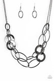 metallic-maverick-black-necklace-paparazzi-accessories