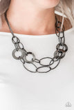 metallic-maverick-black-necklace-paparazzi-accessories