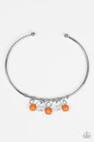totally-tahoe-orange-bracelet-paparazzi-accessories