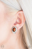 romantically-regal-brown-clip-on-earrings-paparazzi-accessories