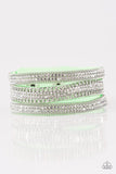 dangerously-drama-queen-green-bracelet-paparazzi-accessories