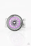free-spirited-flower-purple-ring-paparazzi-accessories