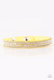 babe-bling-yellow-bracelet-paparazzi-accessories