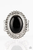 opulently-olympian-black-ring-paparazzi-accessories