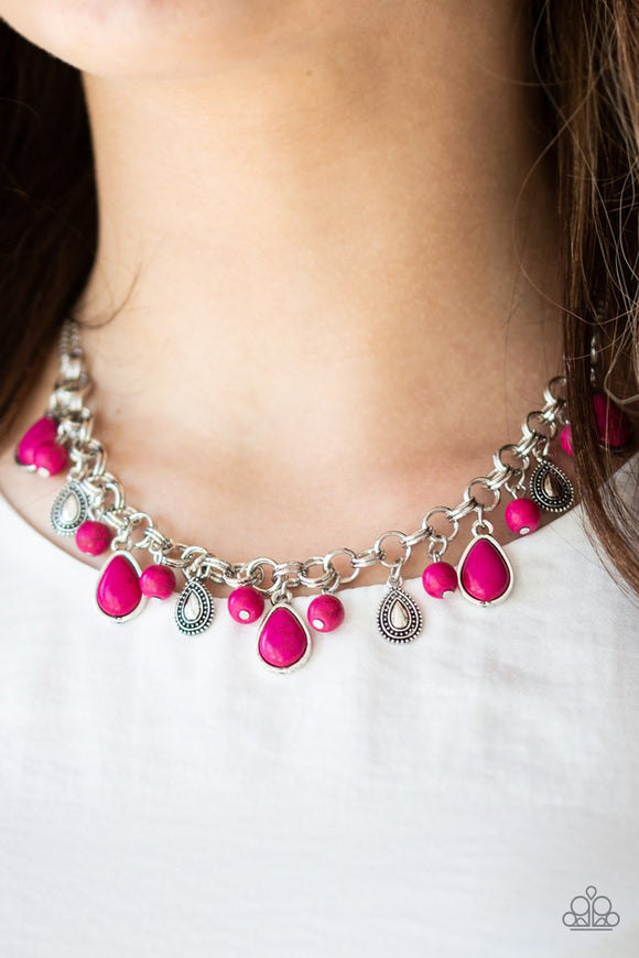 welcome-to-bedrock-pink-necklace-paparazzi-accessories
