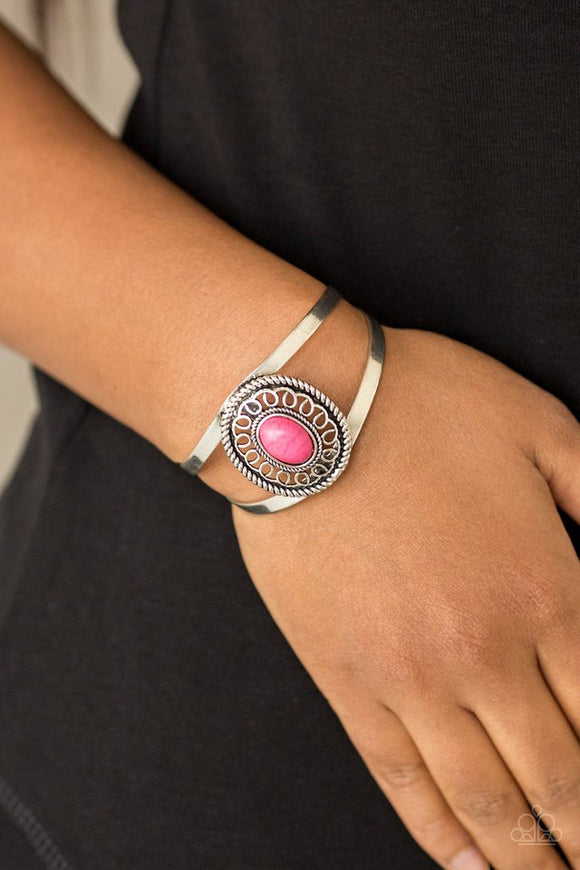 deep-in-the-tumbleweeds-pink-bracelet-paparazzi-accessories