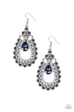 All About Business - Blue Earrings - Paparazzi Accessories