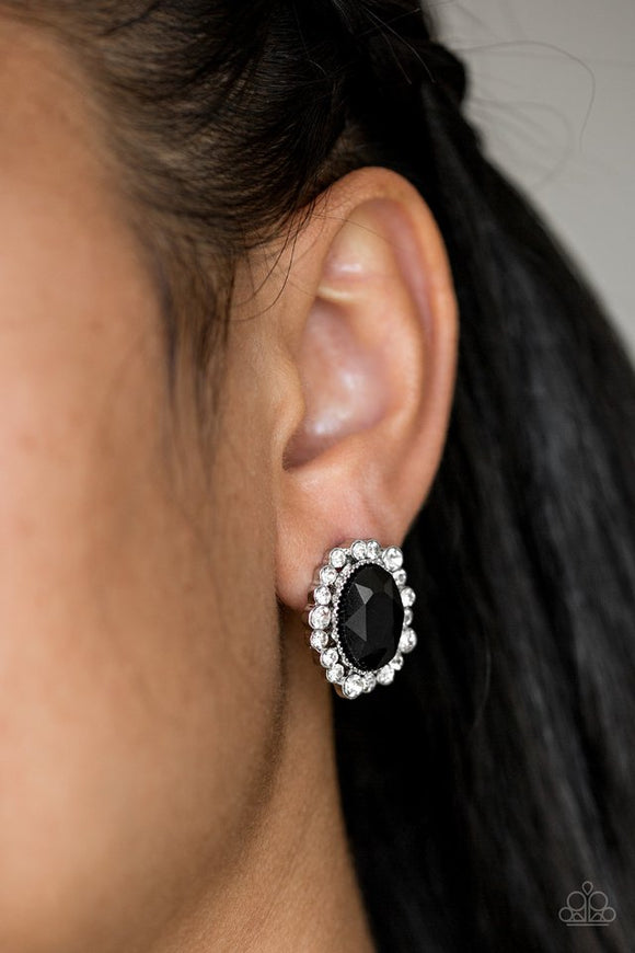 hold-court-black-post-earrings-paparazzi-accessories