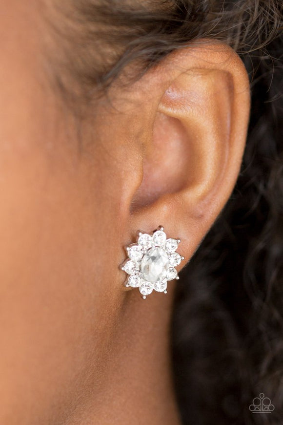 starry-nights-white-earrings-paparazzi-accessories