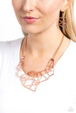 World Shattering - Copper Necklace - Paparazzi Accessories
