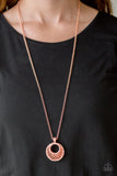 Net Worth - Copper Necklace - Paparazzi Accessories