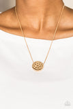 The BOLD Standard - Gold Necklace - Paparazzi Accessories