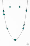 Pacific Piers - Green Necklace - Paparazzi Accessories