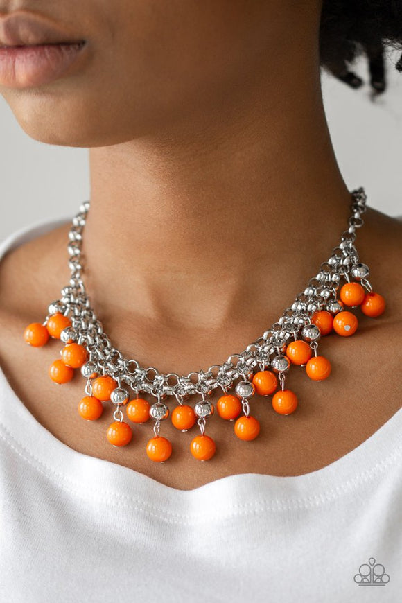 friday-night-fringe-orange-necklace-paparazzi-accessories