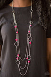beachside-babe-pink-necklace-paparazzi-accessories