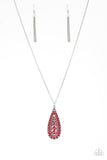 tiki-tease-red-necklace-paparazzi-accessories