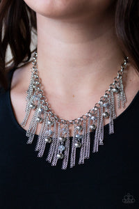 Ever Rebellious - Silver Necklace - Paparazzi Accessories