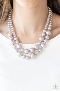 The More The Modest - Silver Necklace - Paparazzi Accessories