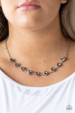 Starlit Socials - Silver Necklace - Paparazzi Accessories